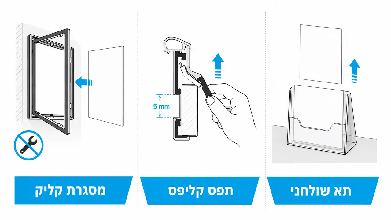 החלפת מבצע בחנות באמצעות מסגרת מתחלפת