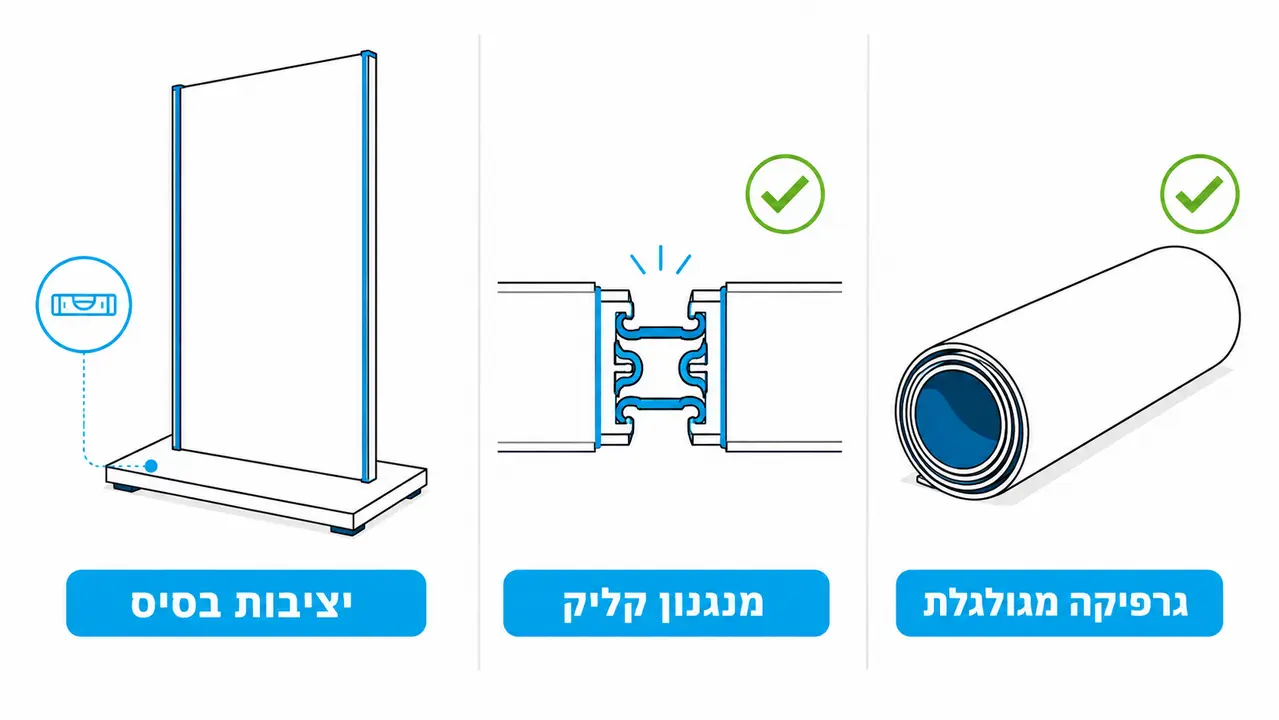טעויות נפוצות בבחירת מתקני תצוגה