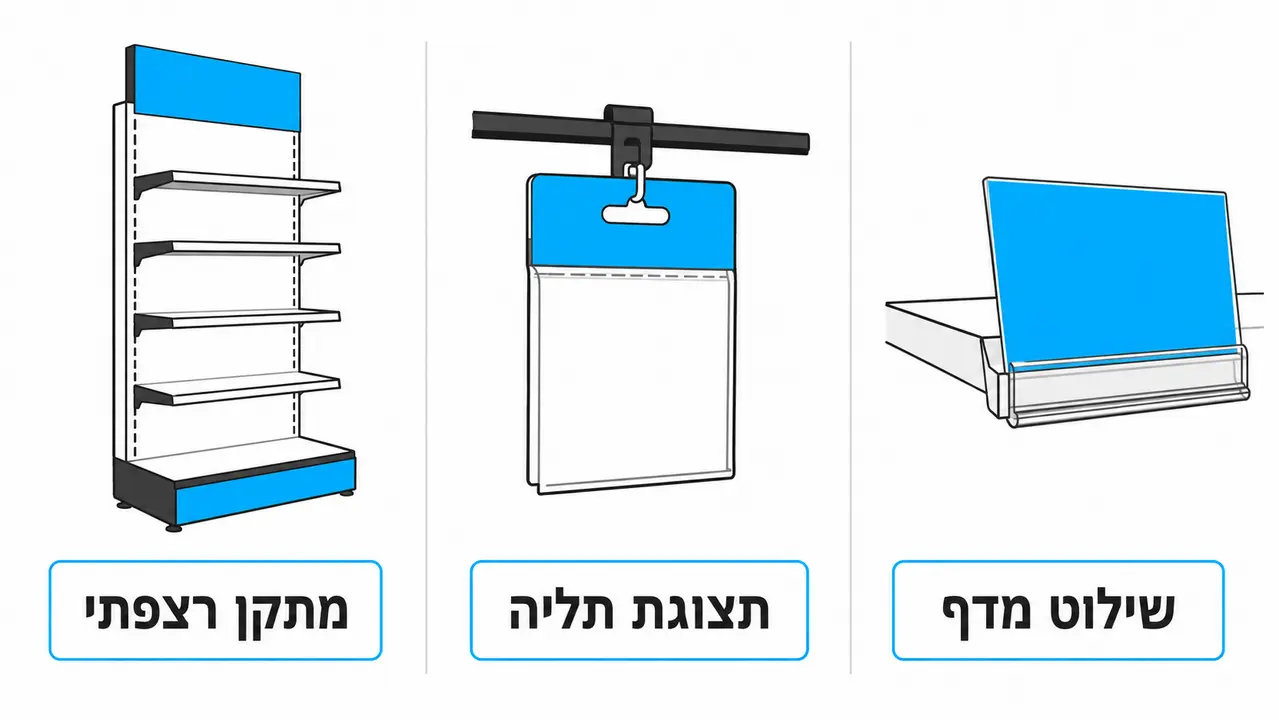 מתקני תצוגה לסופרמרקט