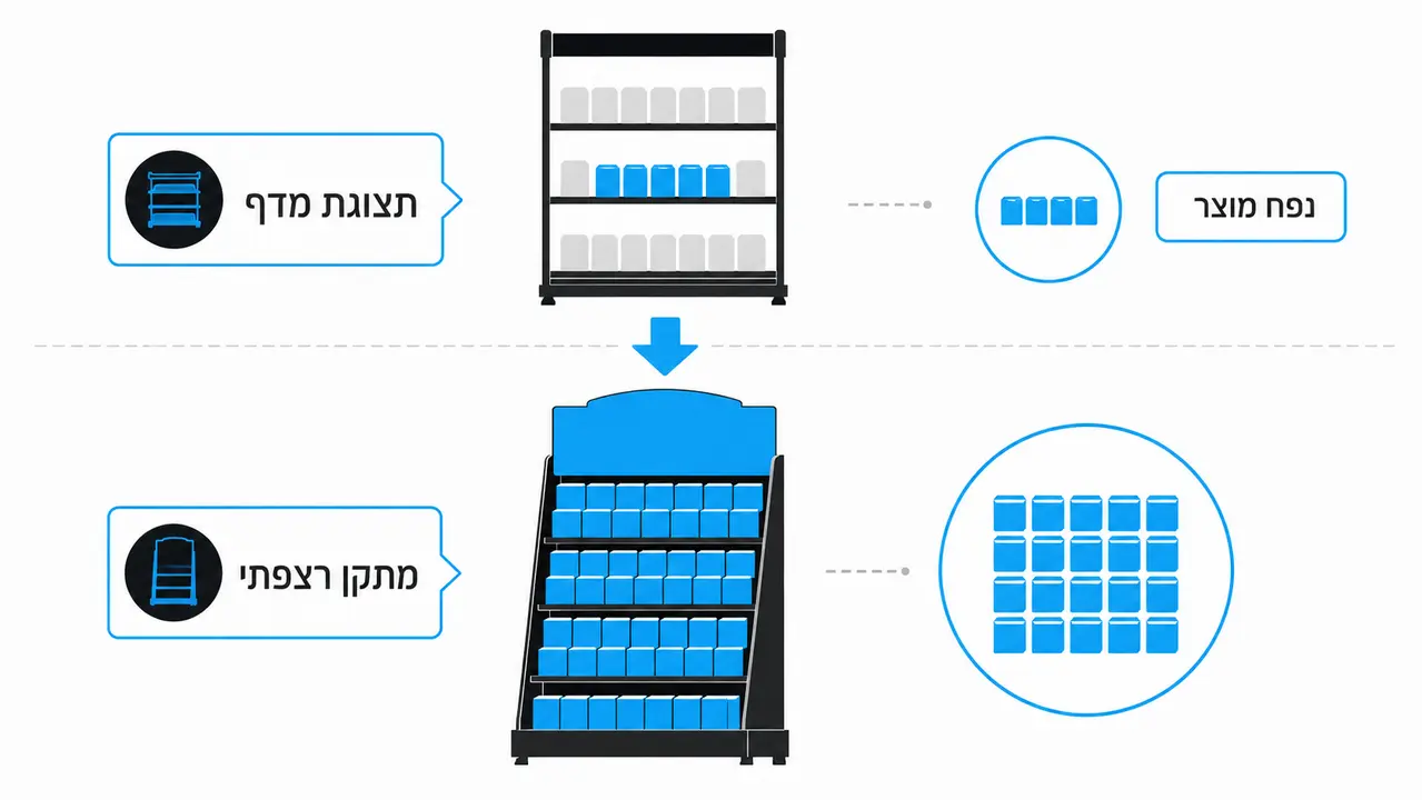 מתקן תצוגה רצפתי