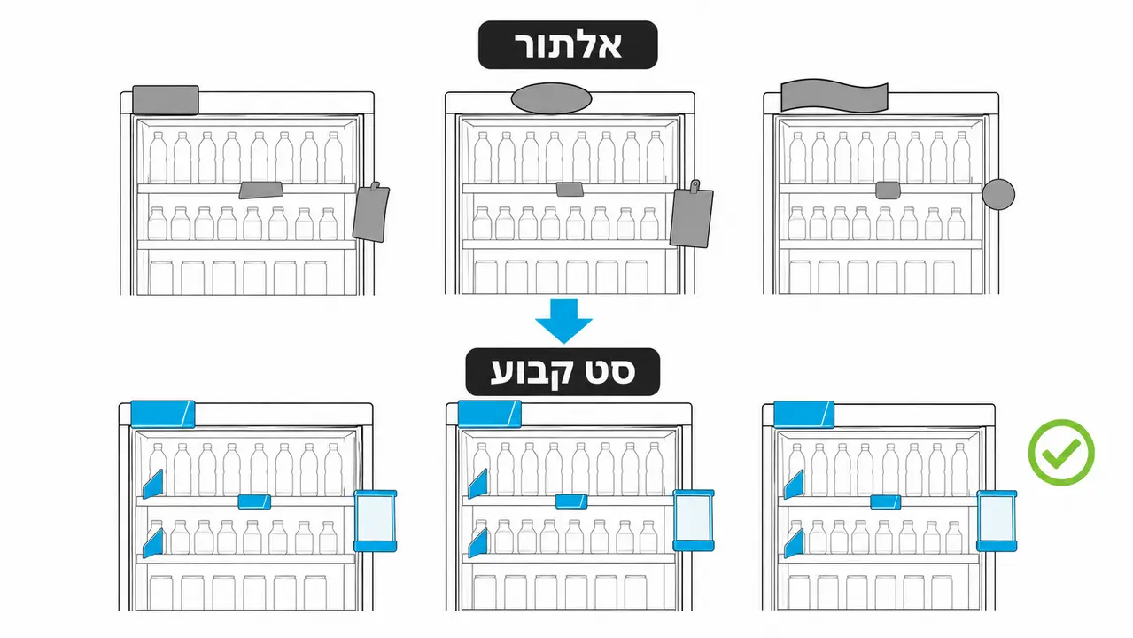 סטנדרט אחיד לרשת עם כמה סניפים