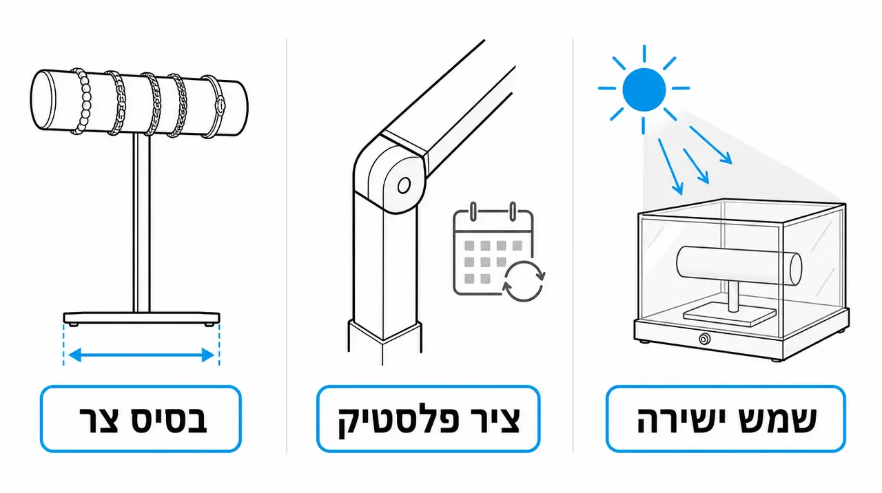 כשלים חוזרים במתקני תצוגה