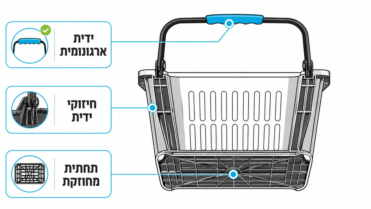 סל קניות ידני ונקודות הבדיקה לפני רכש