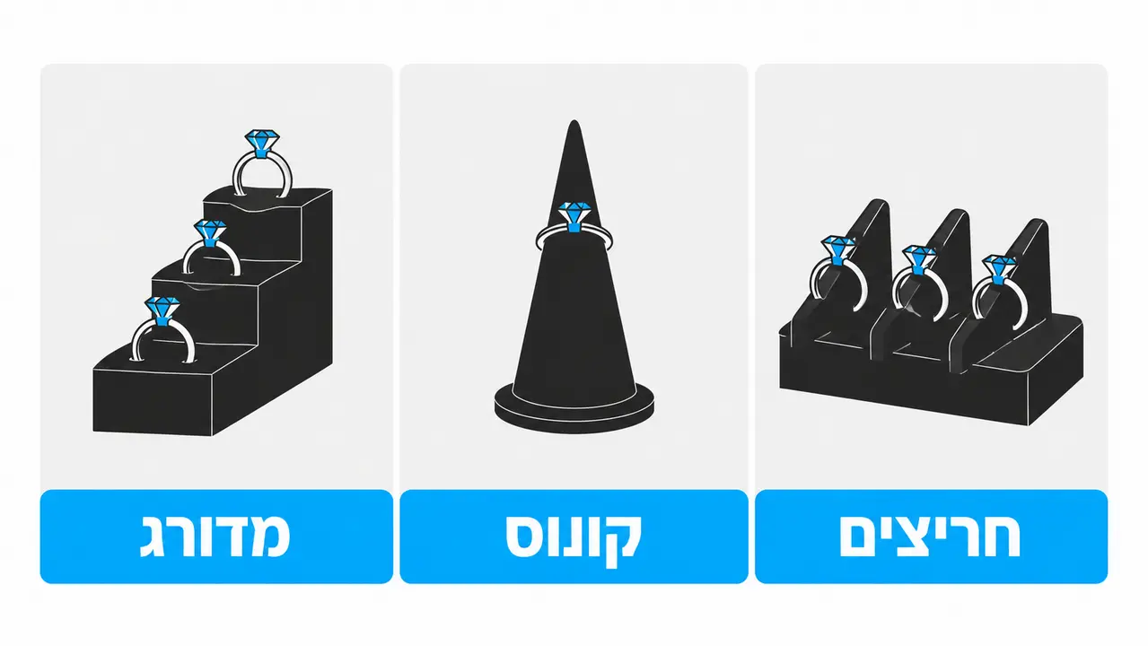 סוגי סטנדים לטבעות