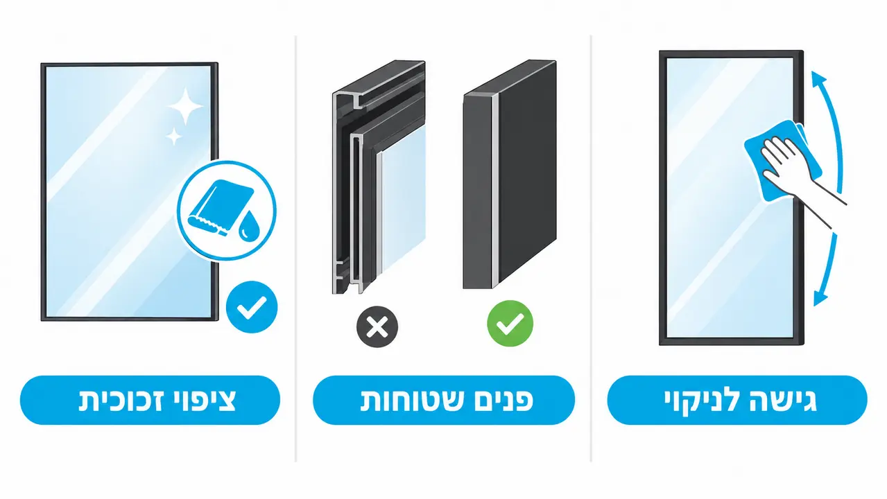 מה לבדוק לפני רכישה מבחינת תחזוקה וניקיון